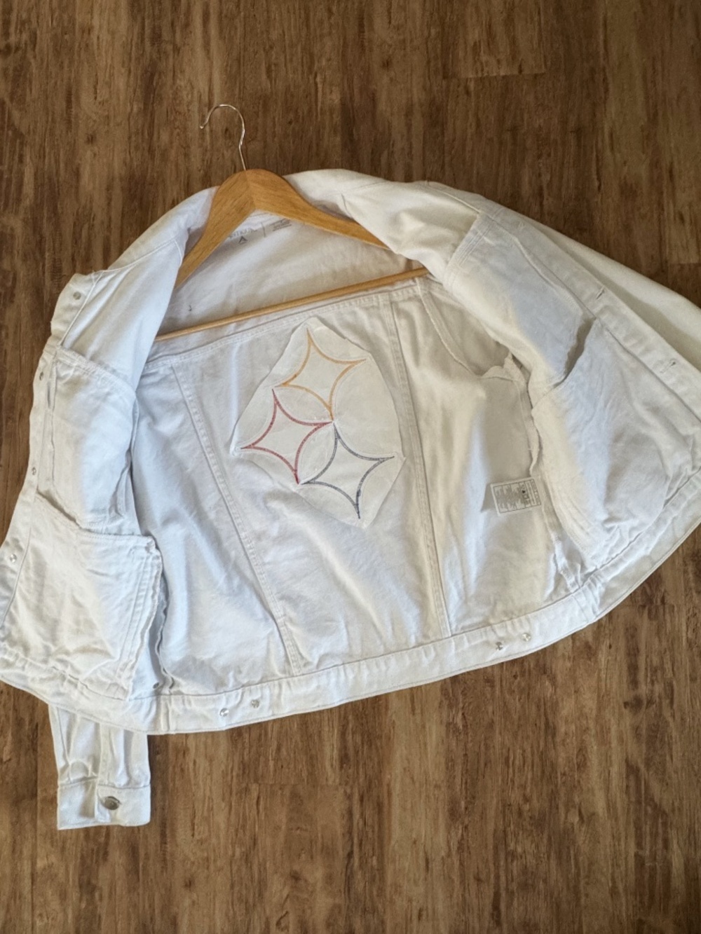NEW Pittsburgh Steelers Womens Flair Denim Jacket Antigua Brand Steelers Logo - Picture 11 of 13